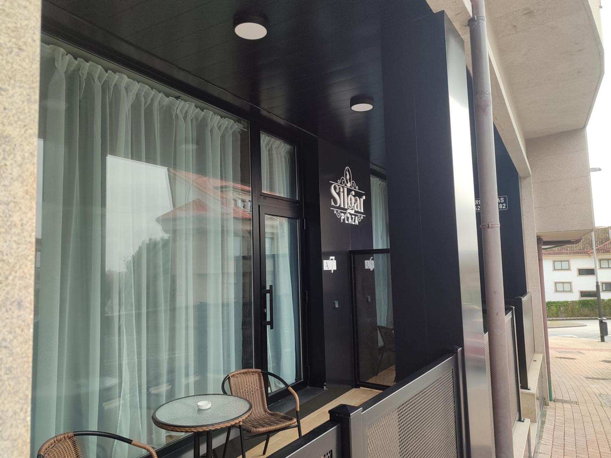 Apartamentos Silgar Plaza Sanxenxo Buitenkant foto