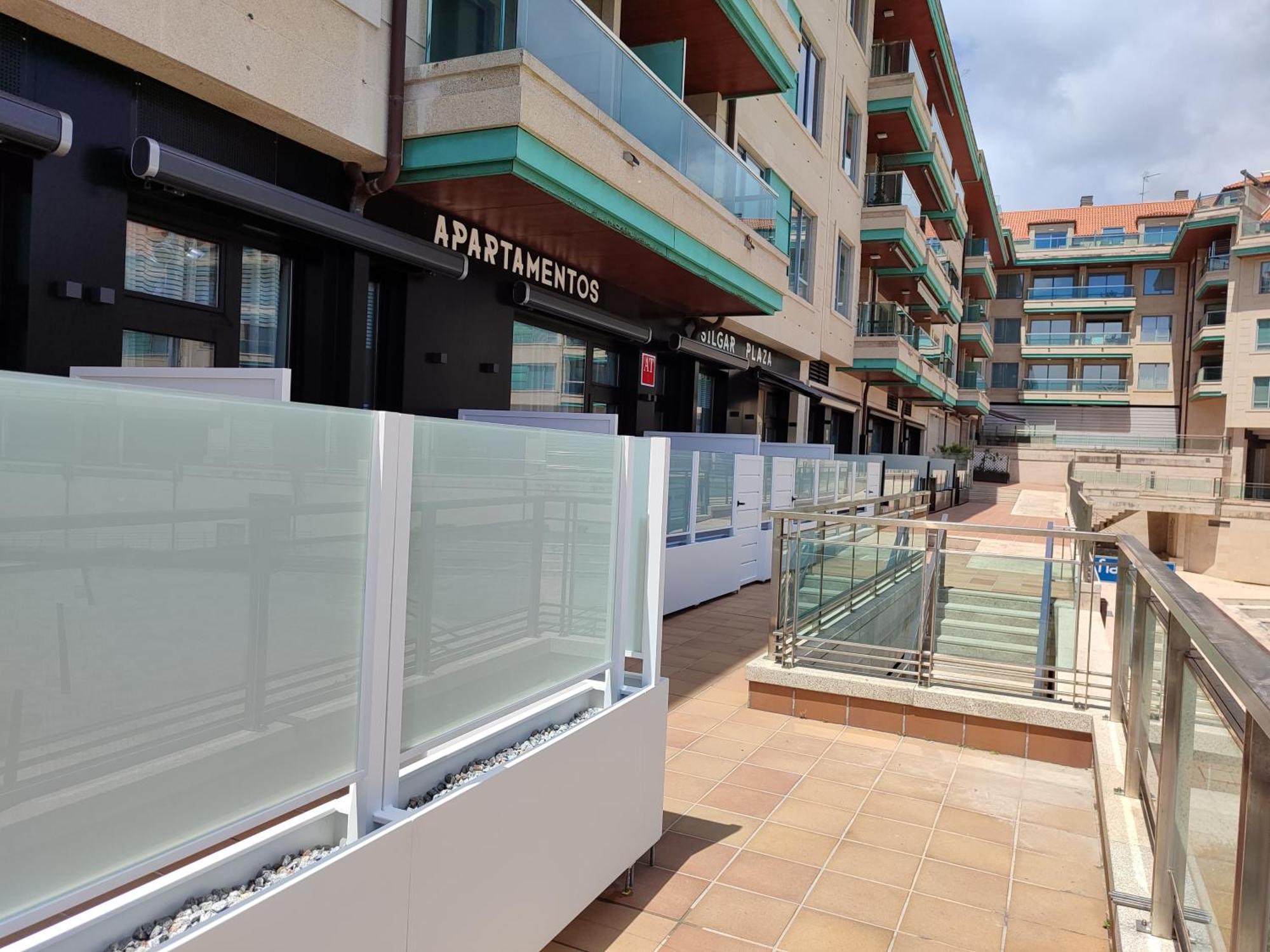 Apartamentos Silgar Plaza Sanxenxo Buitenkant foto