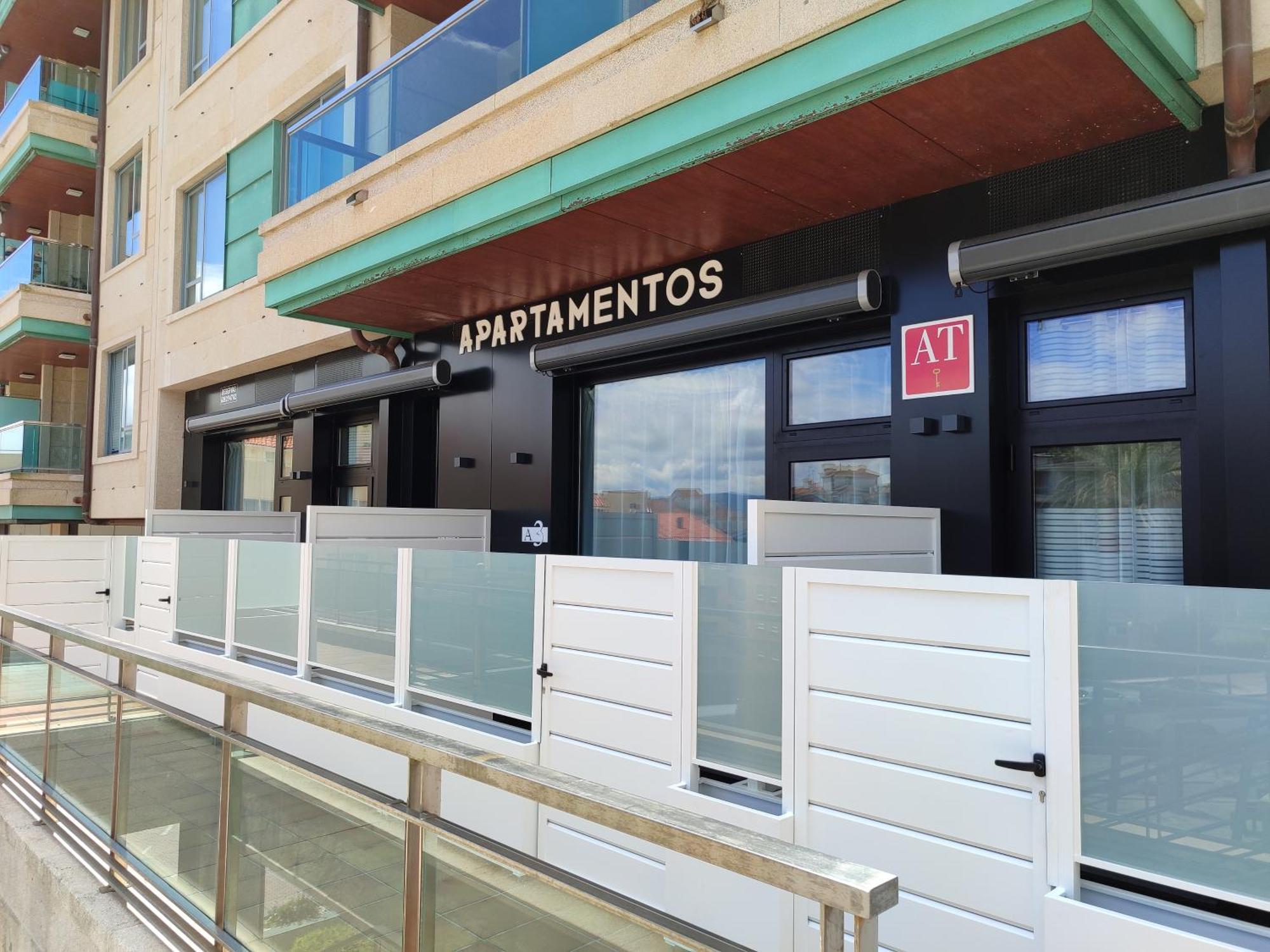 Apartamentos Silgar Plaza Sanxenxo Buitenkant foto