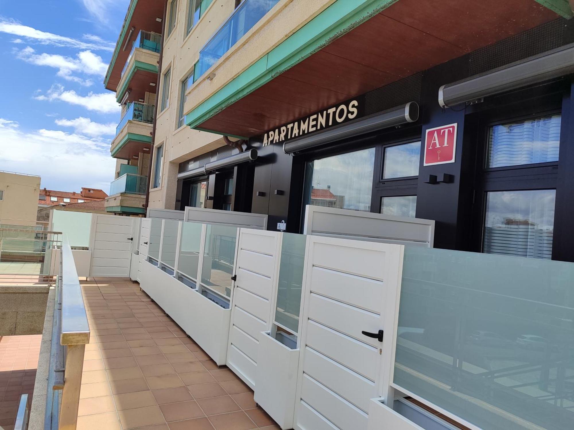 Apartamentos Silgar Plaza Sanxenxo Buitenkant foto