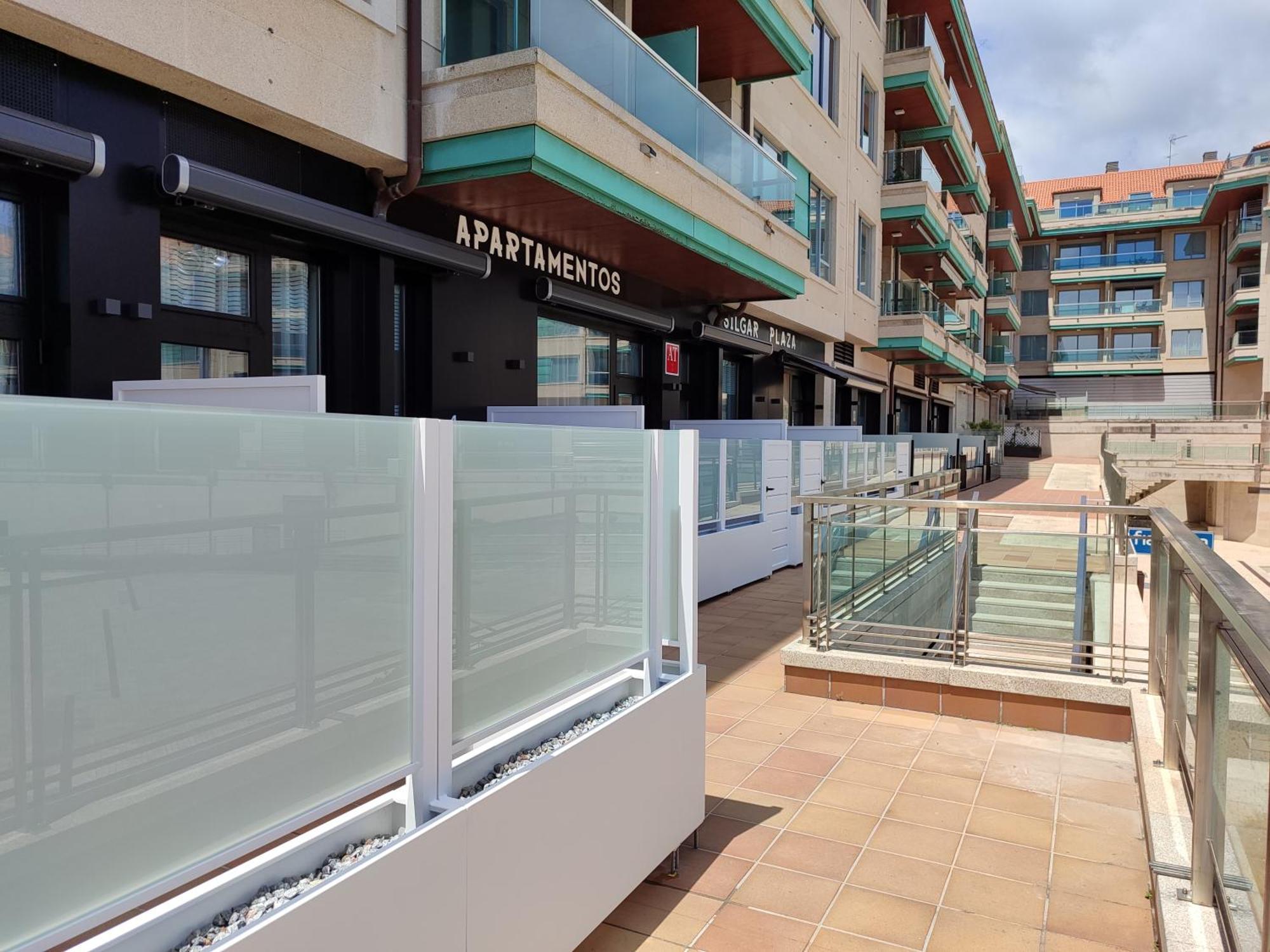Apartamentos Silgar Plaza Sanxenxo Buitenkant foto