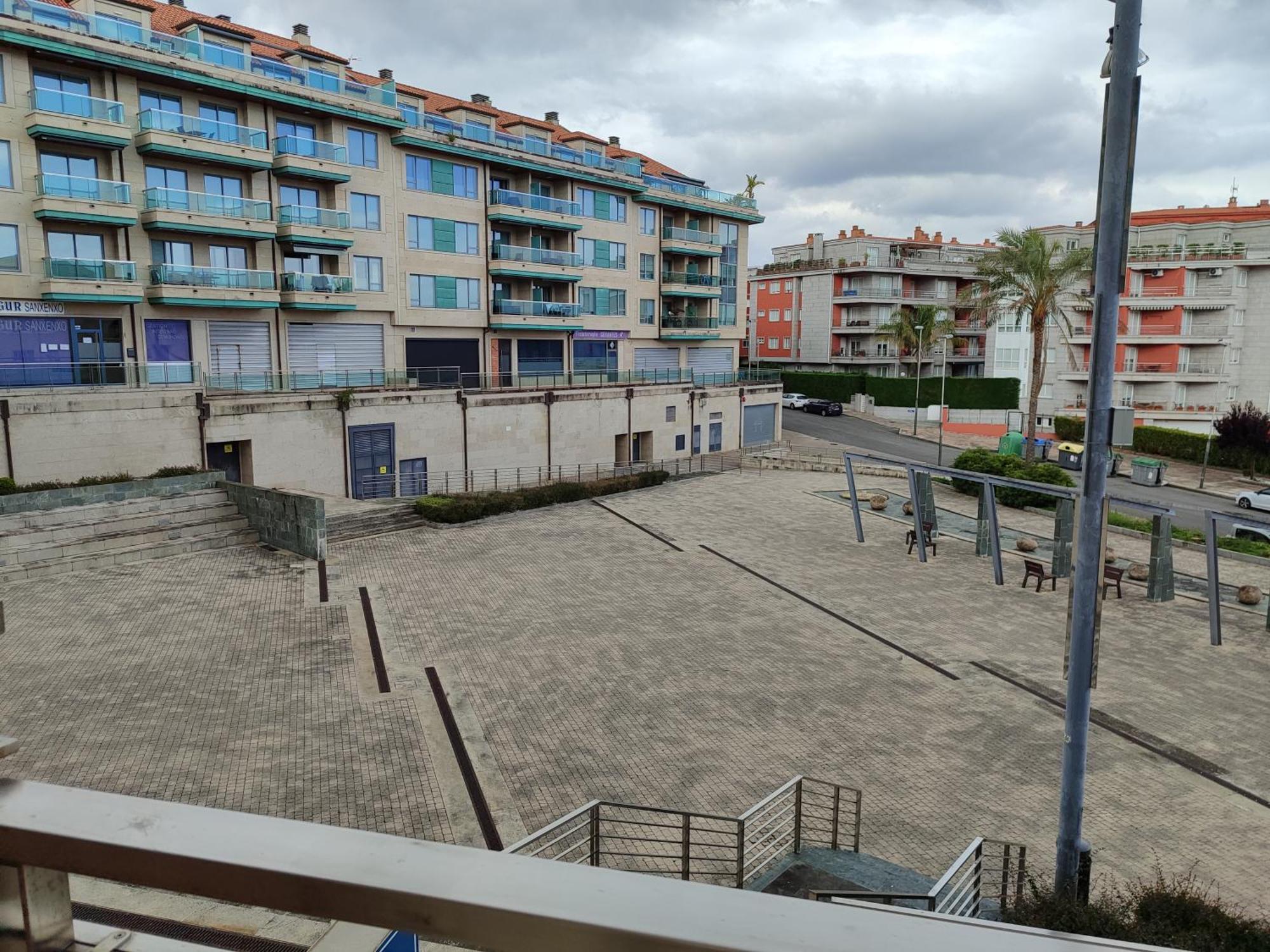 Apartamentos Silgar Plaza Sanxenxo Buitenkant foto
