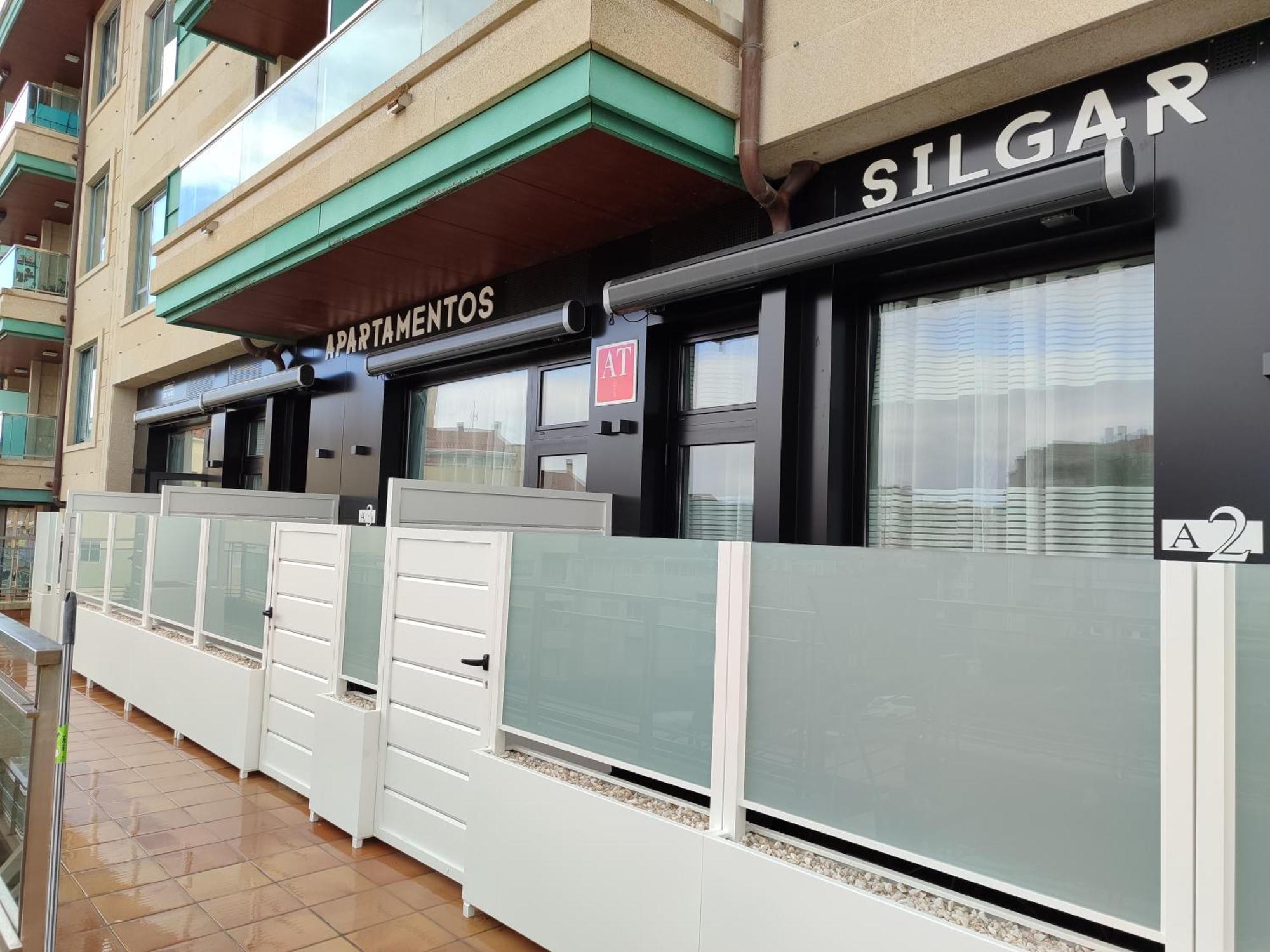 Apartamentos Silgar Plaza Sanxenxo Buitenkant foto