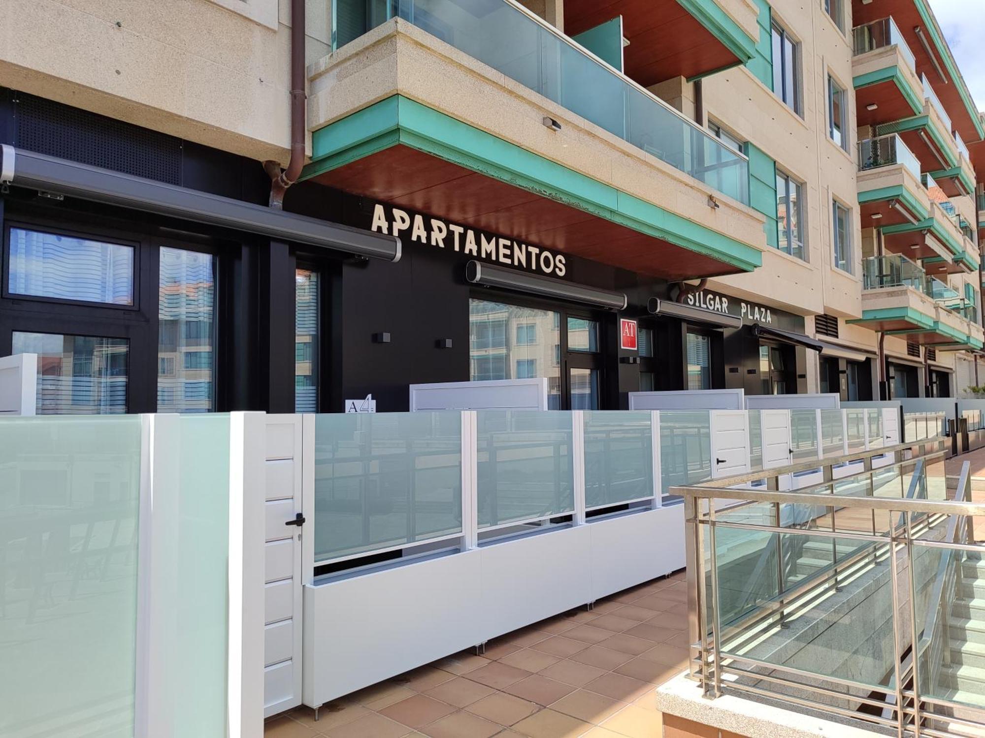 Apartamentos Silgar Plaza Sanxenxo Buitenkant foto