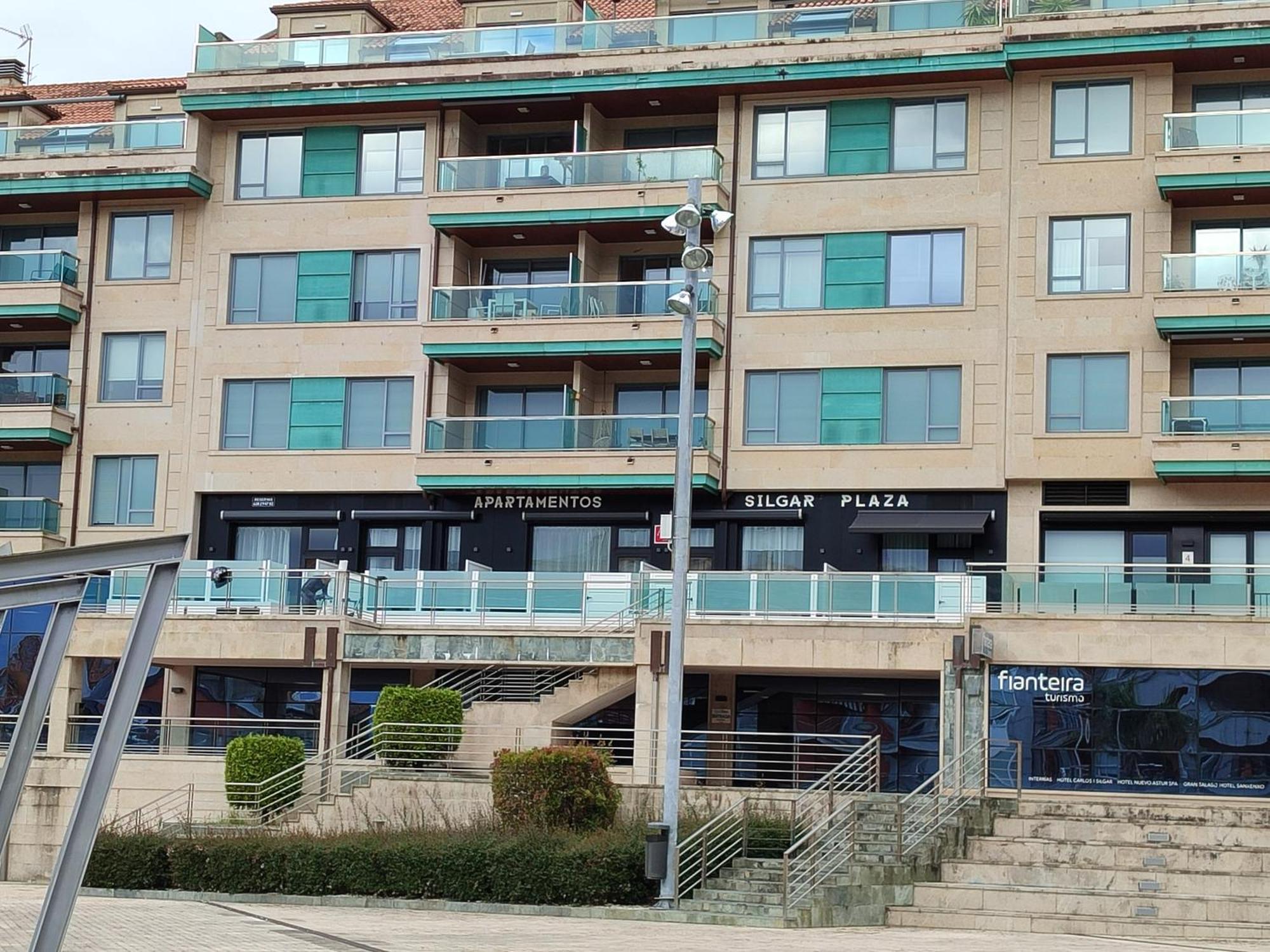 Apartamentos Silgar Plaza Sanxenxo Buitenkant foto