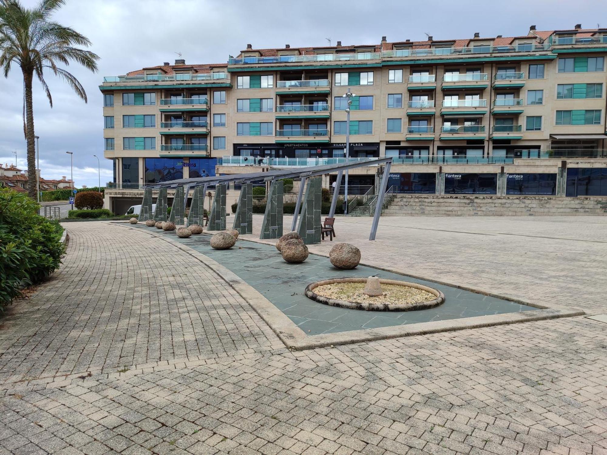 Apartamentos Silgar Plaza Sanxenxo Buitenkant foto
